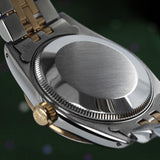 Datejust White Roman Dial Custom Moissanite Watch