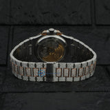 Automatic Moissanite Dual Tone Watch