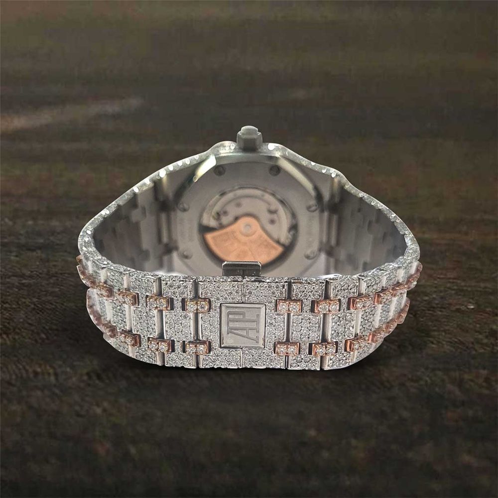 Luxury Moissanite Iced Out Stylish Watch For Men's