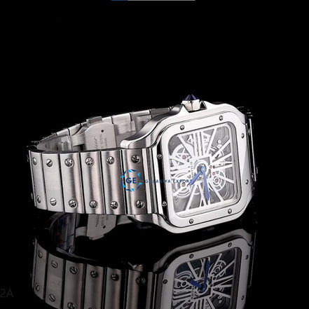 Skeleton Stainless Steel Automatic Exclusive Watch