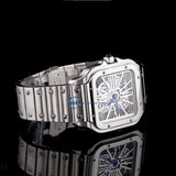 Skeleton Stainless Steel Automatic Exclusive Watch