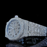 Fully Iced Out Moissanite Luxury Watch