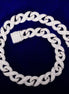 Luxury Hip Hop Infinity Link Moissanite Cuban Chain