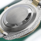 Datejust Iced Out Dual Tone Automatic Moissanite Watch