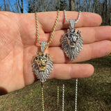 Moissanite Custom Lion Hip Hop Pendant