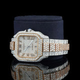 Customize Design Luxury Moissanite Diamond Automatic Watch