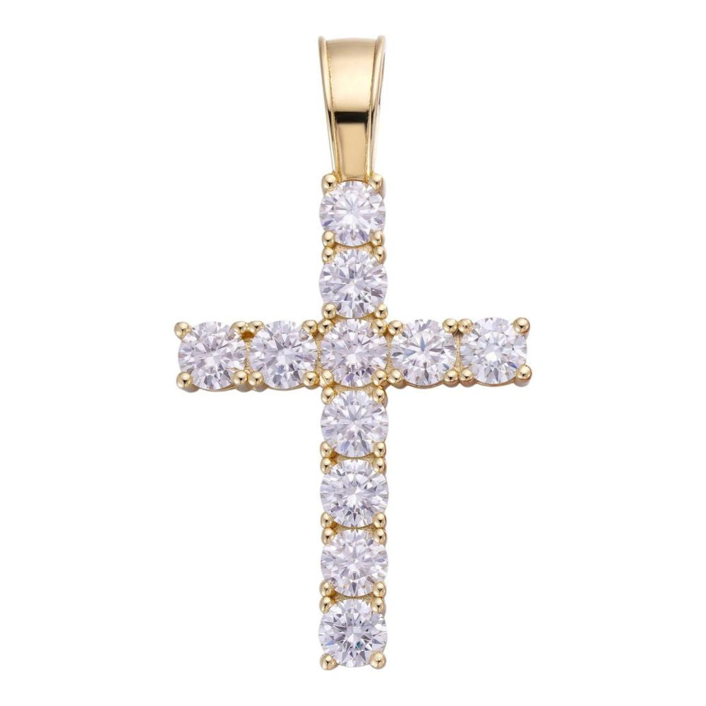 925 Sterling Silver Criss Cross Unisex Pendant