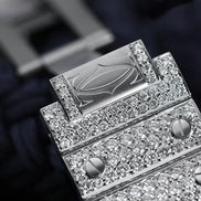Fully Iced Out Moissanite Automatic Watch For Men's