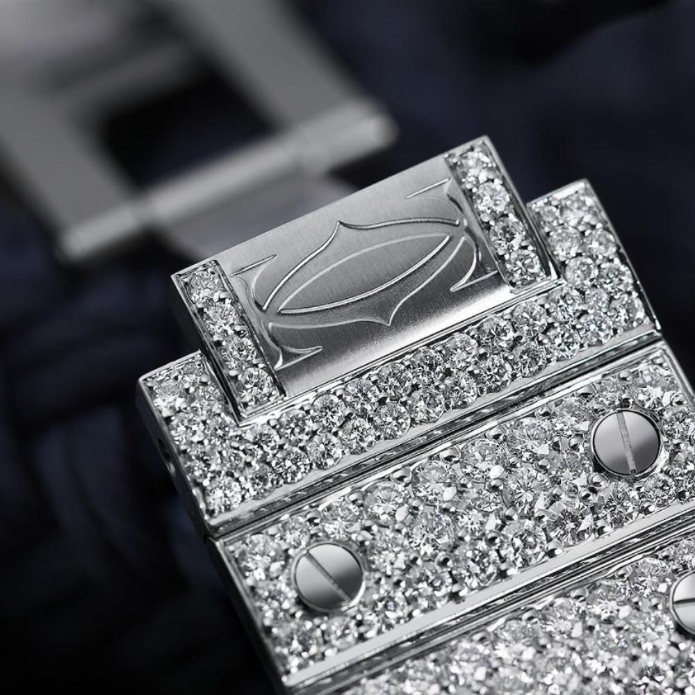 Fully Iced Out Moissanite Automatic Watch For Men's