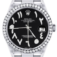 Stainless Steel Moissanite Classic Fancy Watch