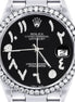 Stainless Steel Moissanite Classic Fancy Watch