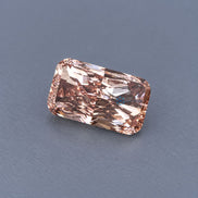 Pink Radiant Shape Lab Diamond, IGI Certified Lab Grown Diamond