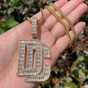 Baguette Cut Moissanite Diamond Iced Out Pendant