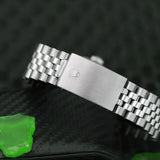 Grey Color Roman Dial Datejust Moissanite Watch