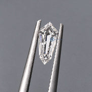 Geometric Coffin Cut Lab Diamond, Loose Fancy Shaped Diamond