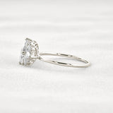 VVS1 Moissanite Marquise Cut Vintage Wedding Proposal Ring
