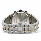Iced Out Dual Tone Royal Oak Moissanite Luxury Watch