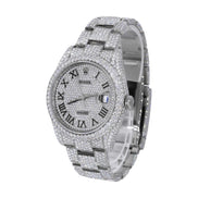 Iced Out Automatic Moissanite 41mm Automatic Watch For Men's