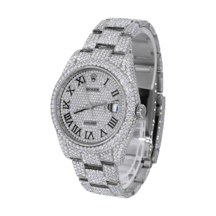 Iced Out Automatic Moissanite 41mm Automatic Watch For Men's