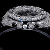 Black Rubber Strap Bolo Dial Hip Hop Luxury Watch