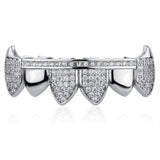 Iced Out Moissanite Bar Hip Hop Grillz Gift For Men's