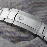 Stainless Steel Moissanite Blue Dial Watch