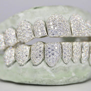 Hip Hop Iced Out Moissanite Grillz