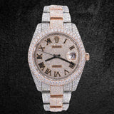 Fancy And Stylish Moissanite Wrist Watch Gift For Men's