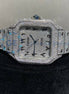 Bust Down Moissanite Iced Out Arabic Men's Watch
