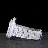 Iced Out Automatic Arabic Dial Moissanite Watches
