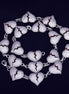 Iced Out Moissanite Diamond Broken Heart Cuban Chain