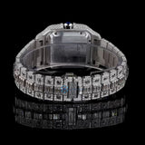 Automatic Fully Iced Out Moissanite Diamond Customize Watch