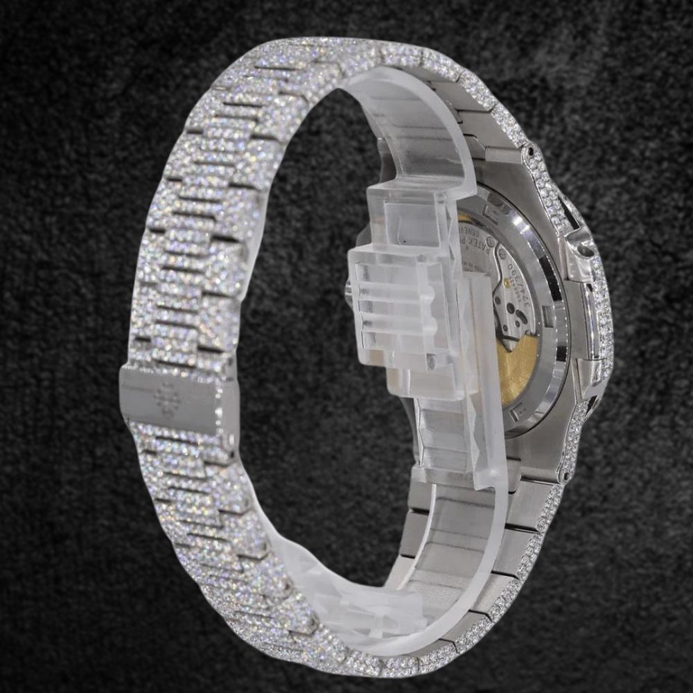 Automatic Luxury Moissanite Wrist Watch