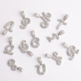 Iced Out Moissanite Customize Name Letter Pendant