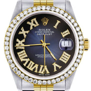 Roman Numeric Dial Jubilee Band Moissanite Classic Watch