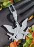 Men's Iced Out Eagle Gang Pendant Moissanite Pendant