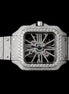 Skeleton Moissanite Iced Out Automatic Luxury Watch