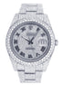 D Color Moissanite Datejust Fully Iced Out luxury Watch