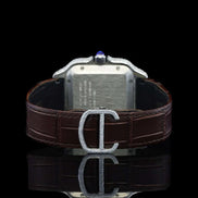 Brown Color Leather Belt Automatic Wrist Men's Watch