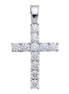 925 Sterling Silver Criss Cross Unisex Pendant
