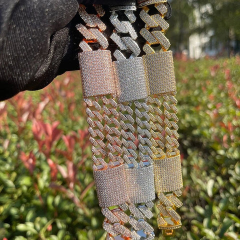 Iced Out Moissanite Diamond Customize Chain