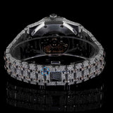 Awesome Arabic Dial Iced Out Full Moissanite Wrist Watch