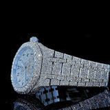 Fully Iced Out Moissanite Luxury Watch