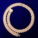 Rapper Style Moissanite Diamond Cuban Link Chain