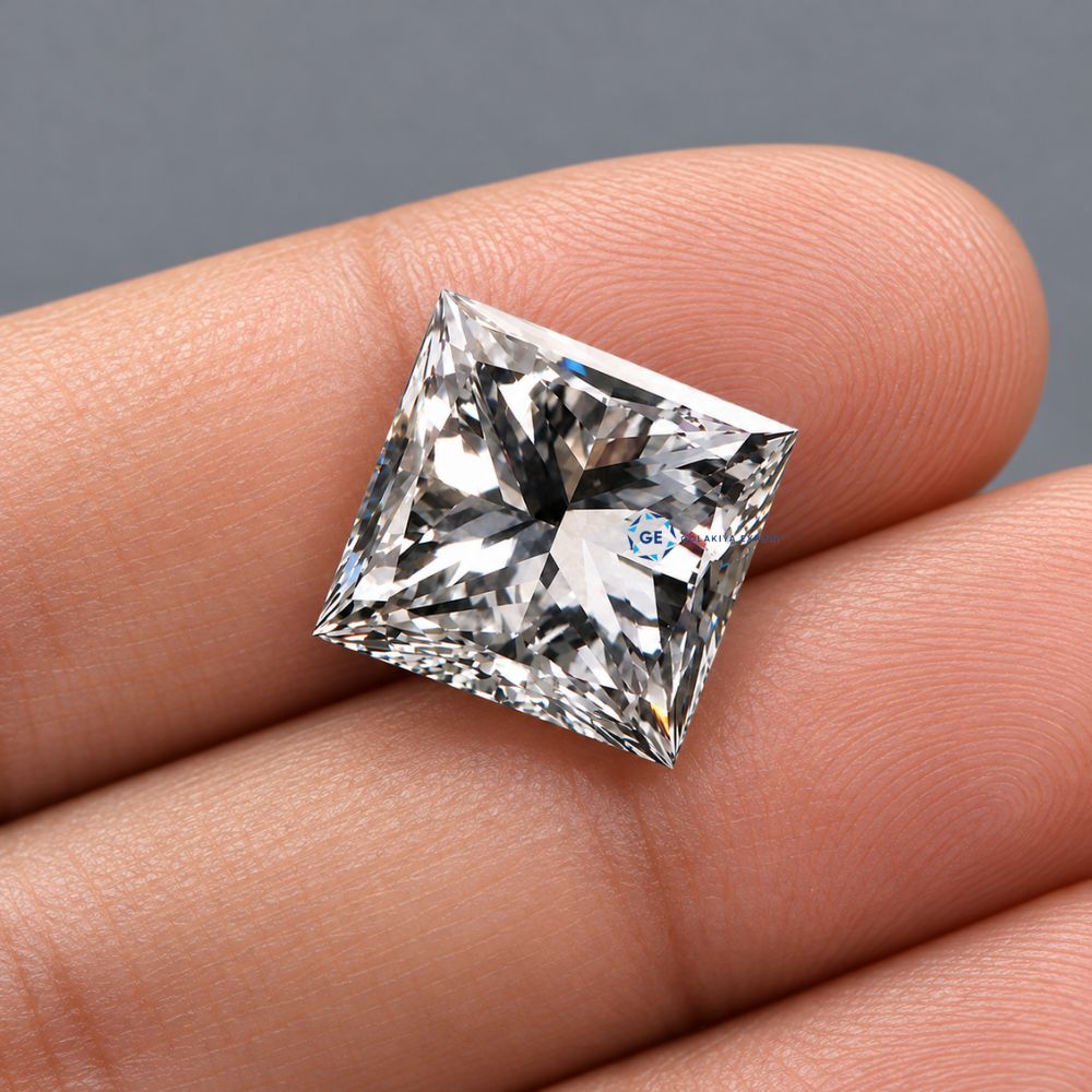 Princess Cut Lab Grown Diamond, IGI Certified Diamond