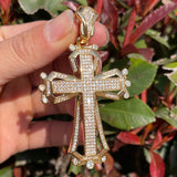 Hollow Shape Luxury Moissanite Diamond Pendant