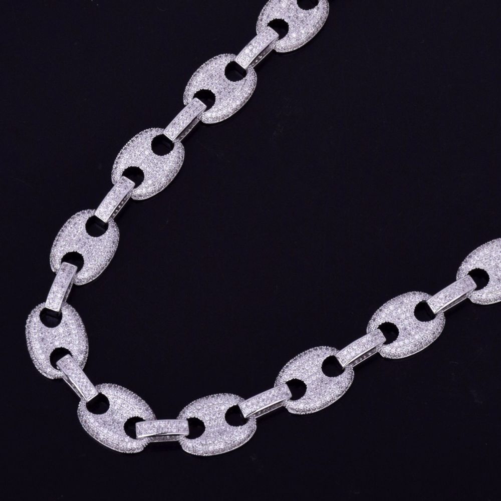 Hip Hop Style G Link Moissanite Luxury Chain For Him