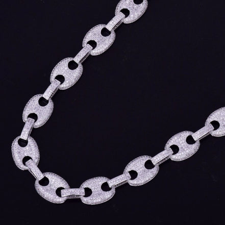 Hip Hop Style G Link Moissanite Luxury Chain For Him