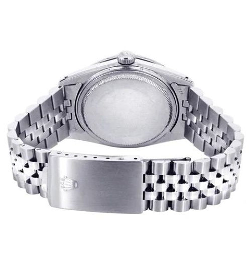 Roman Numeric Automatic Moissanite Stylish Watch