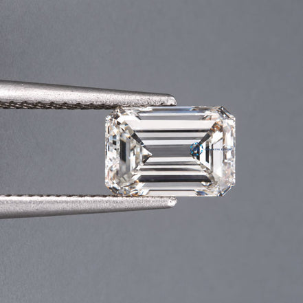 4 Carat Emerald Cut Lab Grown Diamond, Engagement Ring Making Diamond
